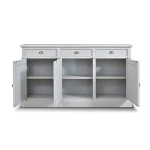 Hudson 3 Door Sideboard-Blue Hand Home