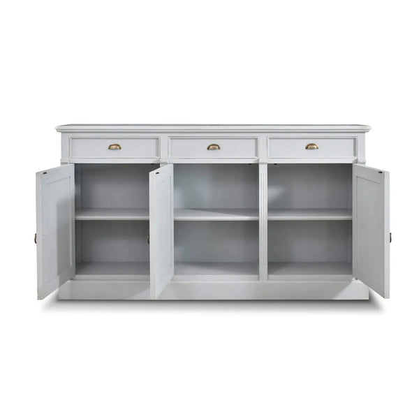 Hudson 3 Door Sideboard-Blue Hand Home