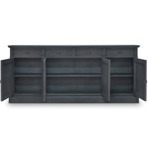 Hudson 4 Door Sideboard-Blue Hand Home