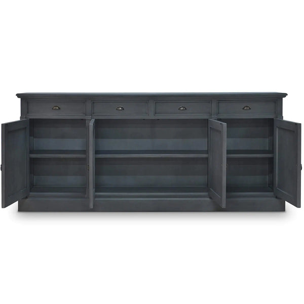 Hudson 4 Door Sideboard-Blue Hand Home