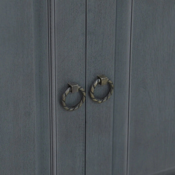 Hudson 4 Door Sideboard-Blue Hand Home