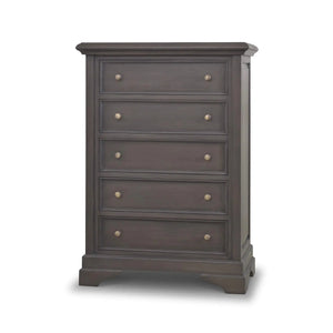 Huntley 5 Drawer Chest-Blue Hand Home