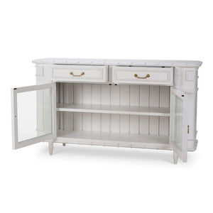 Hurlingham 2 Door Cabinet-Blue Hand Home