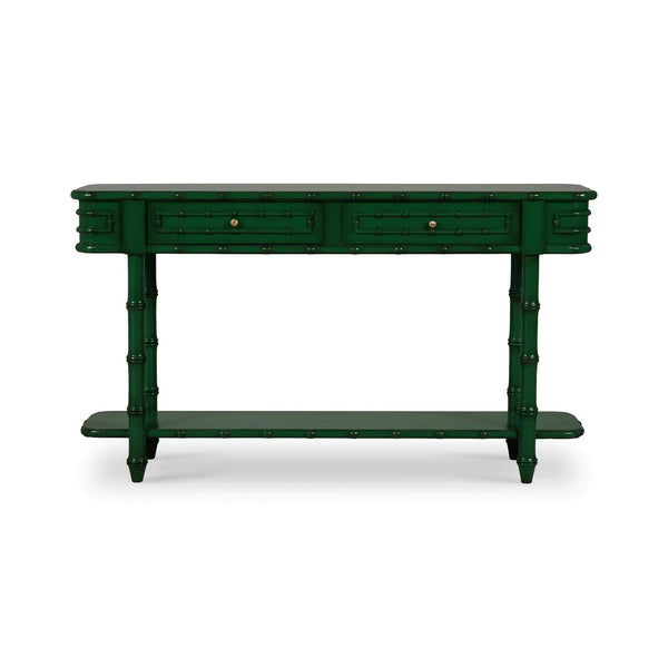 Hurlingham Console Table-Blue Hand Home