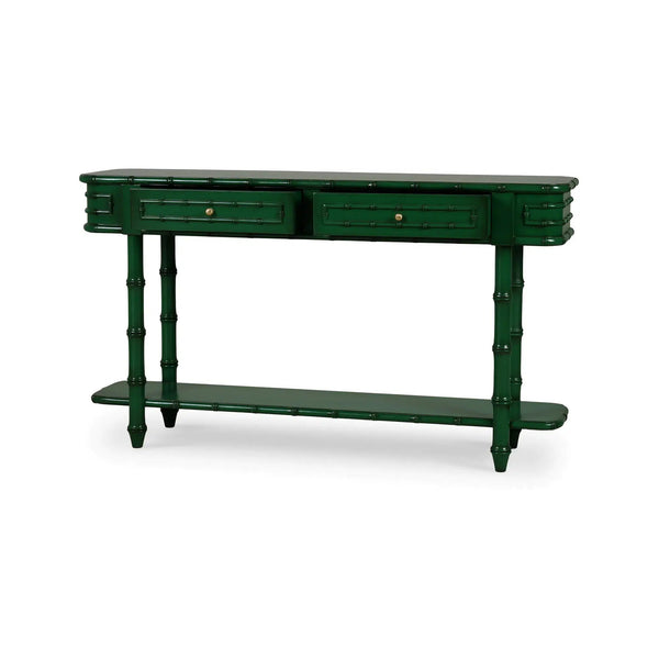 Hurlingham Console Table-Blue Hand Home
