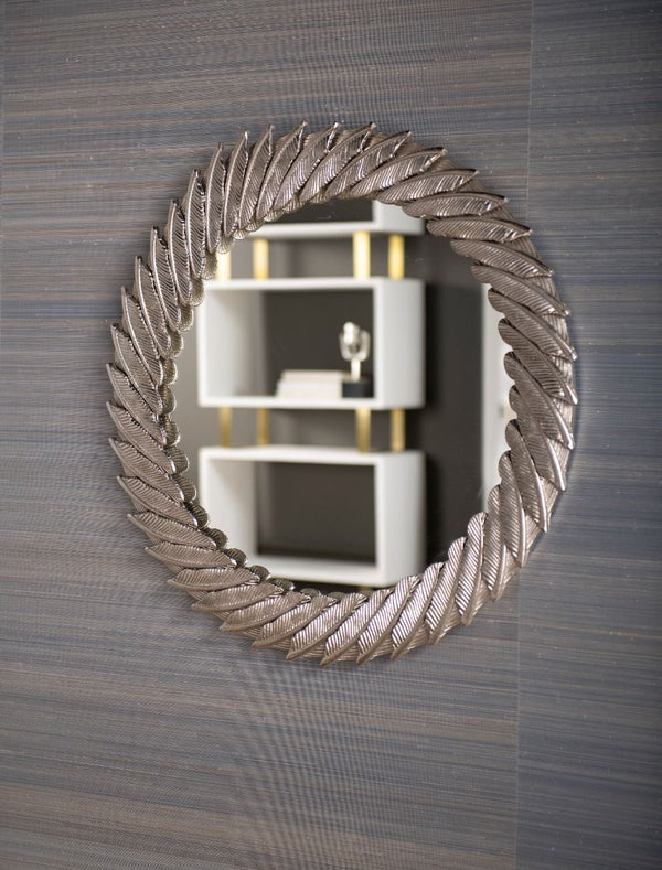 Icarus Mirror / Nickel-Villa & House-Blue Hand Home