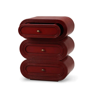 Infinity 3 Drawer Nightstand-Blue Hand Home