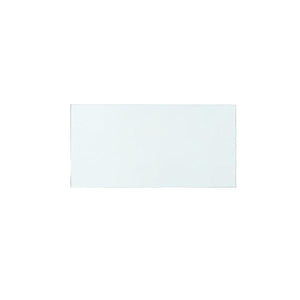 Isadora Console Table Glass Top, Clear-Blue Hand Home