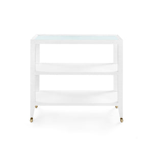 Villa & House Isadora Console Table with Glass Top