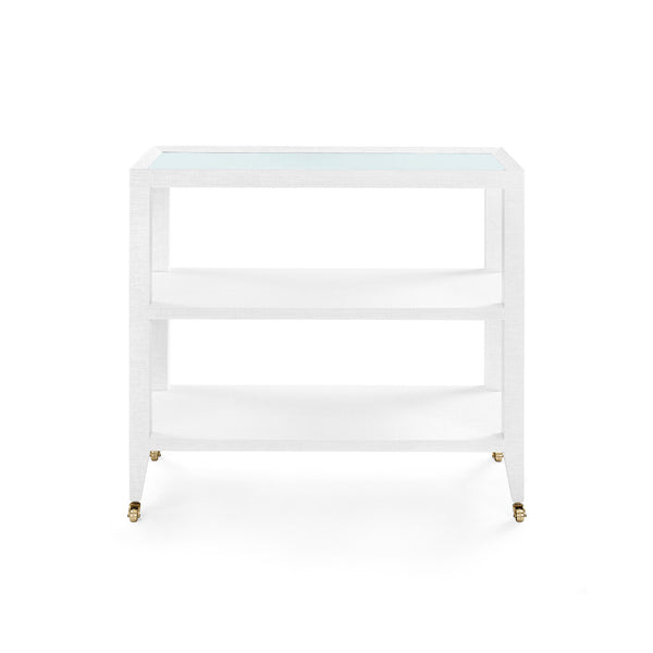 Villa & House Isadora Console Table with Glass Top