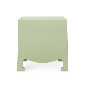 Jacqui 3-Drawer Side Table, Heritage Spring Green-Blue Hand Home