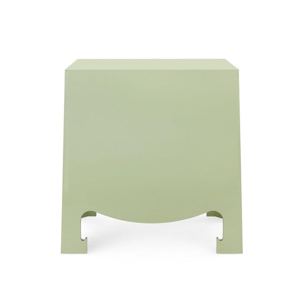 Jacqui 3-Drawer Side Table, Heritage Spring Green-Blue Hand Home