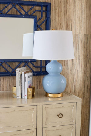 Jade Lamp Without Shade-Blue Hand Home