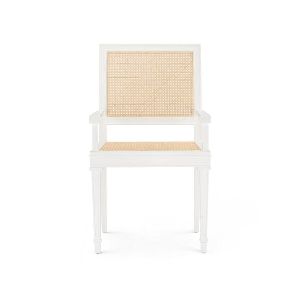 Jansen Arm Chair / Eggshell White-Villa & House-Blue Hand Home