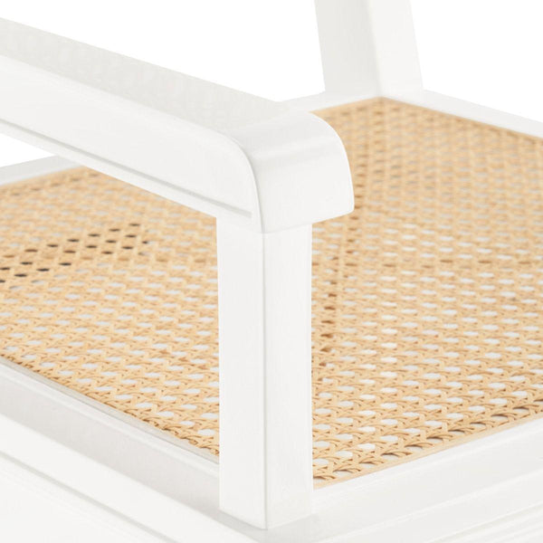 Jansen Arm Chair / Eggshell White-Villa & House-Blue Hand Home