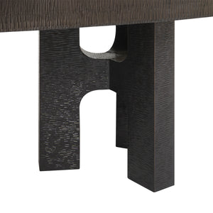 Jacob Coffee Table, Dark Bronze-Blue Hand Home