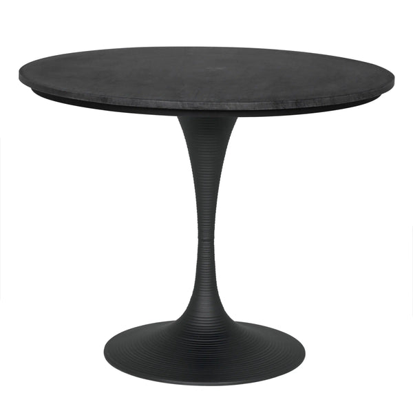 Joni Table 36", Black-Blue Hand Home