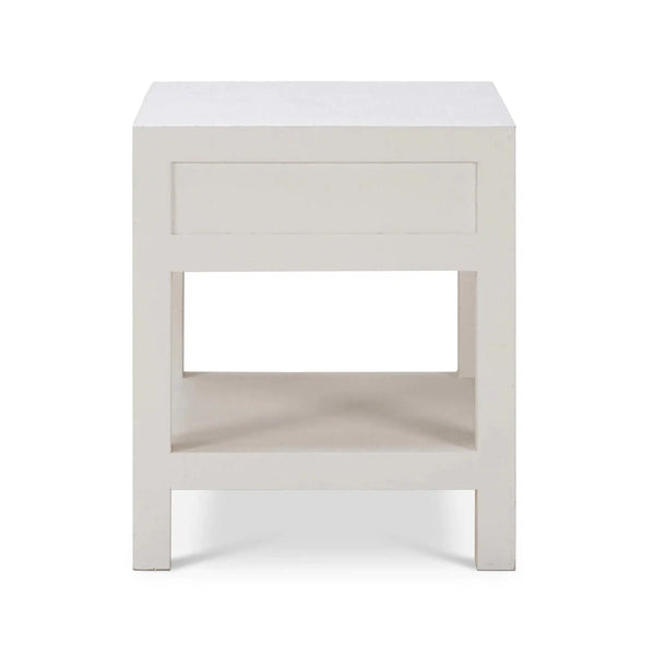 Kagu 1 Drawer Nightstand w/ Raffia-Blue Hand Home