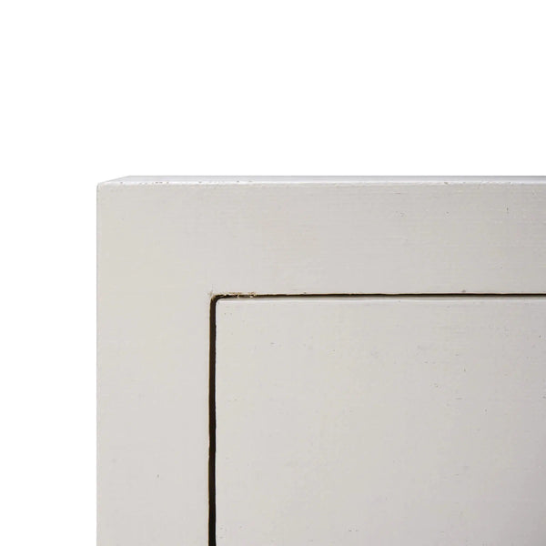 Kagu 1 Drawer Nightstand w/ Raffia-Blue Hand Home
