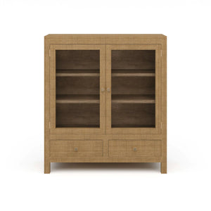 Kagu 2 Doors Sideboard w/ Rattan-Blue Hand Home