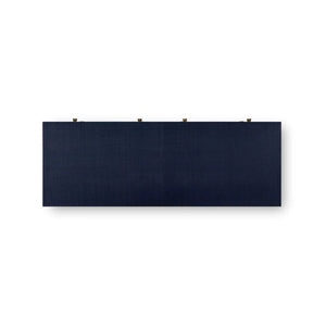 Kagu 6 Drawer Dresser w/ Raffia-Blue Hand Home