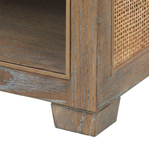 Karen 1-Drawer End Table-Blue Hand Home