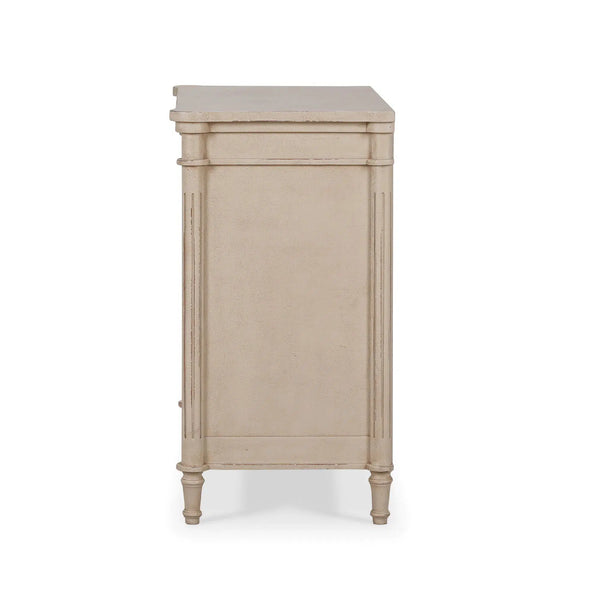 Kelly 3 Drawer Bedside Cabinet-Blue Hand Home