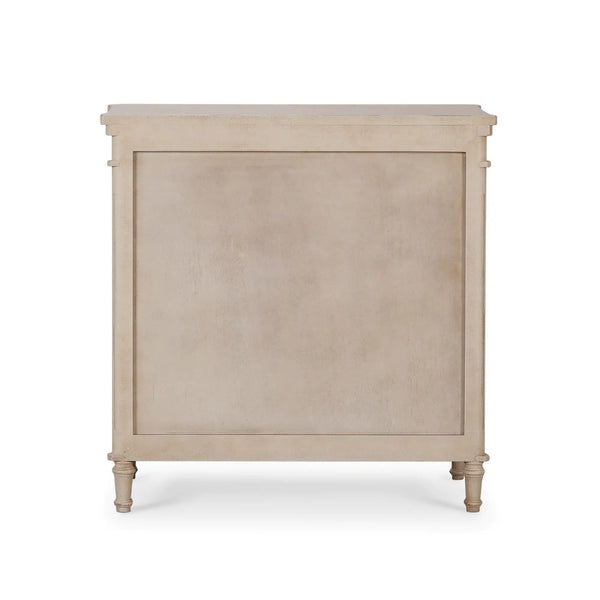 Kelly 3 Drawer Bedside Cabinet-Blue Hand Home