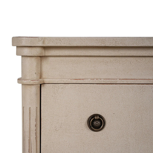 Kelly 3 Drawer Bedside Cabinet-Blue Hand Home