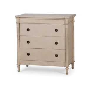 Kelly 3 Drawer Bedside Cabinet-Blue Hand Home