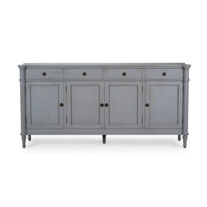 Kelly 4 Door 4 Drawer Buffet-Blue Hand Home