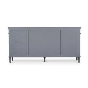 Kelly 4 Door 4 Drawer Buffet-Blue Hand Home