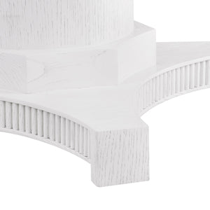 Kinsley 48" Dining Table, Glazed Whisper White