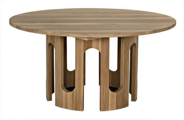 Kirill Table, White Oak-Noir Furniture-Blue Hand Home