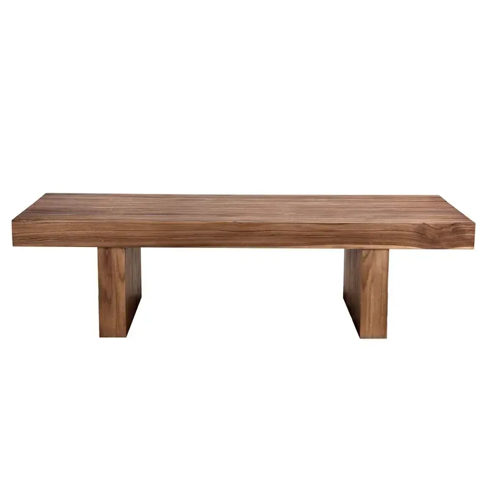Kobe Coffee Table, Teak-Blue Hand Home