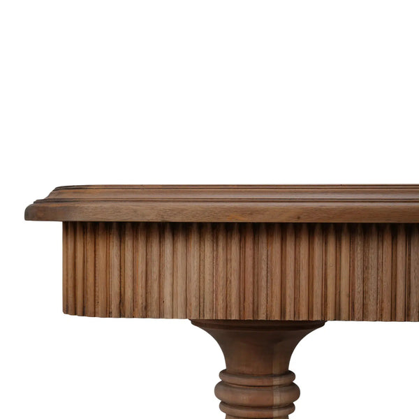 Kraton 2 Drawer Pedestal Console Table-Blue Hand Home
