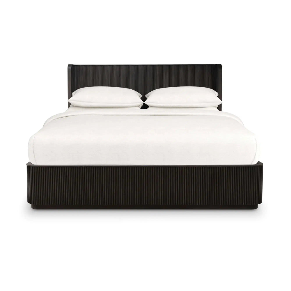 Kraton Rounded Bed King-Blue Hand Home