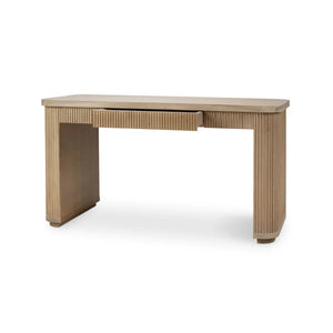 Kraton Rounded Rectangular Desk-Blue Hand Home