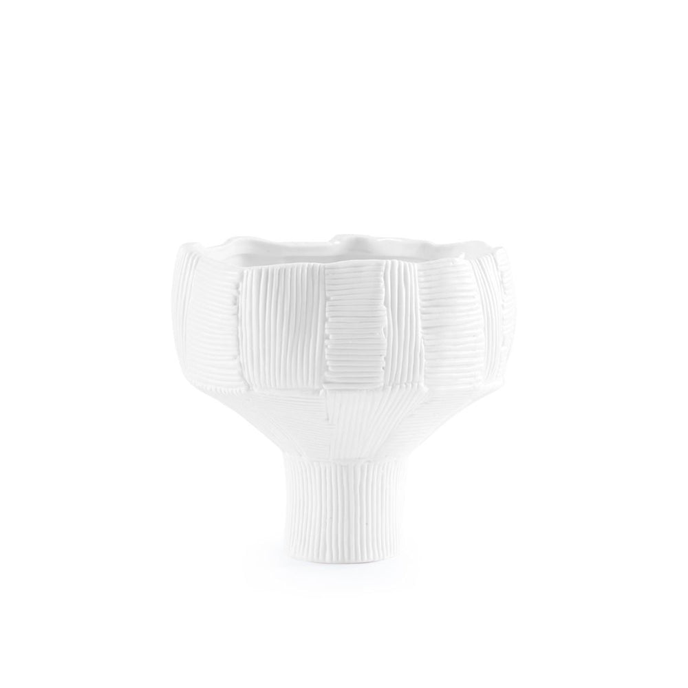 Krissa Small Vase / Blanc de Chine-Villa & House-Blue Hand Home