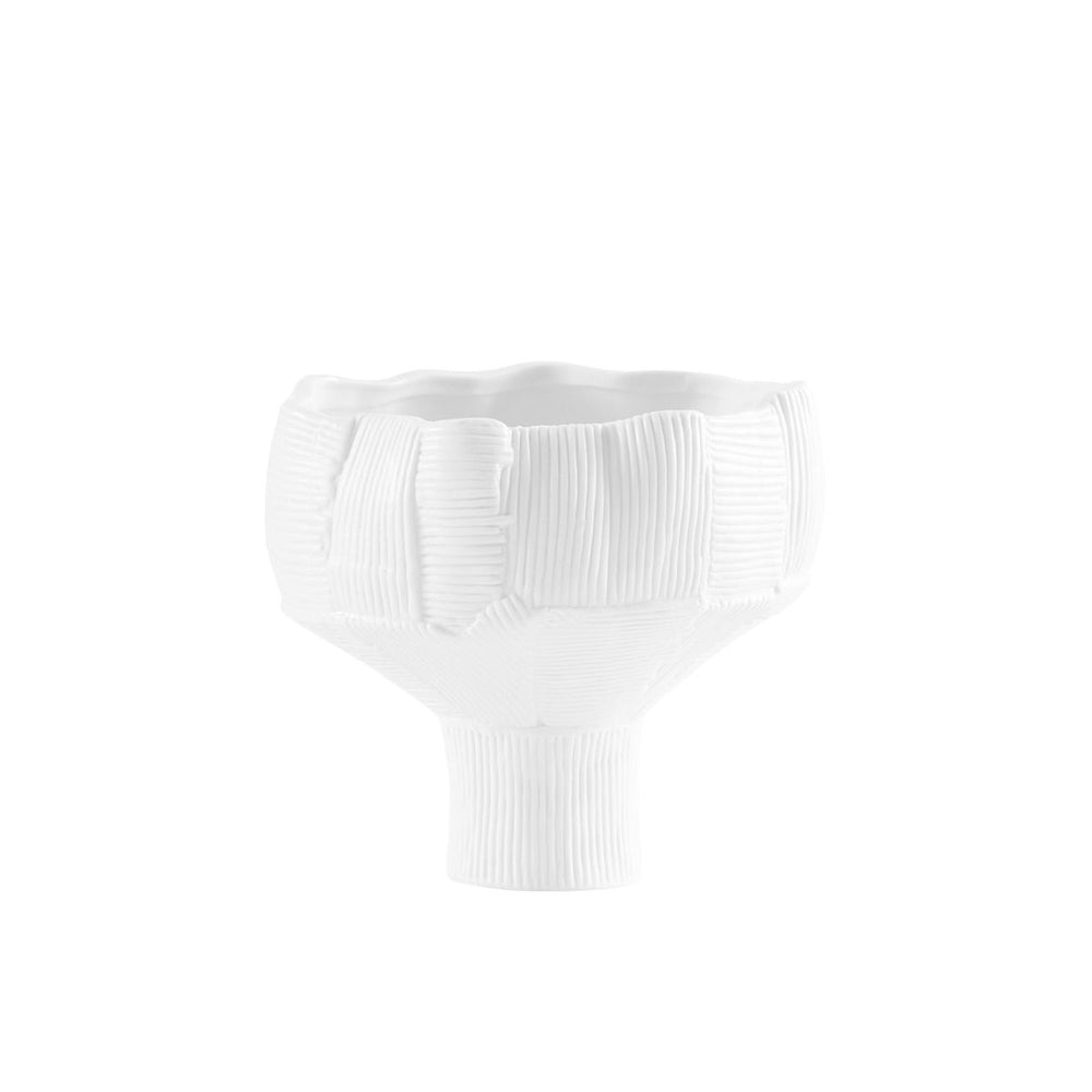 Krissa Small Vase / Blanc de Chine-Villa & House-Blue Hand Home