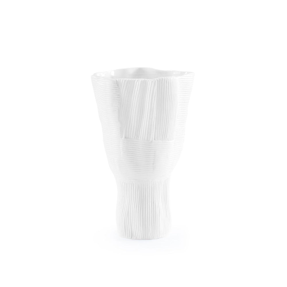 Krissa Large Vase / Blanc de Chine-Villa & House-Blue Hand Home