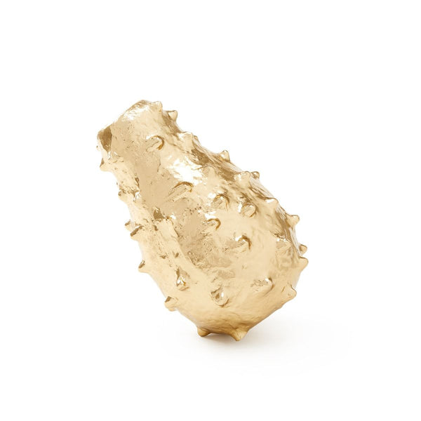 Kiwano Vase / Brass-Villa & House-Blue Hand Home