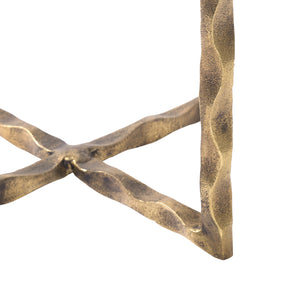 Kyra Accent Table in Antique Brass by Villa & House