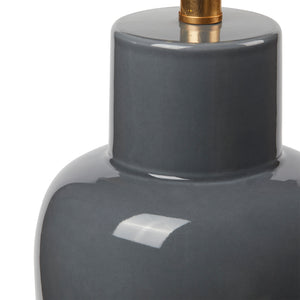 Kylie Lamp Without Shade-Blue Hand Home