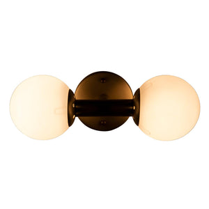 Antiope Sconce, Antique Brass and Glass-Noir Furniture-Blue Hand Home