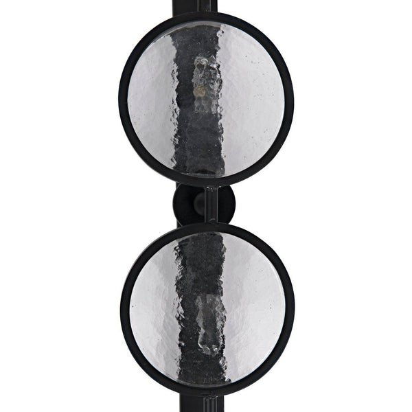 Ordo Sconce, Black Steel-Noir Furniture-Blue Hand Home
