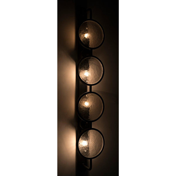 Ordo Sconce, Black Steel-Noir Furniture-Blue Hand Home