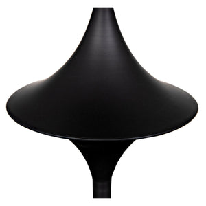 Wilder Lamp with Shade-Noir Furniture-Blue Hand Home