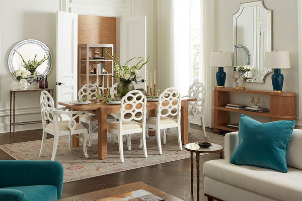 Larson Dining Table-Blue Hand Home