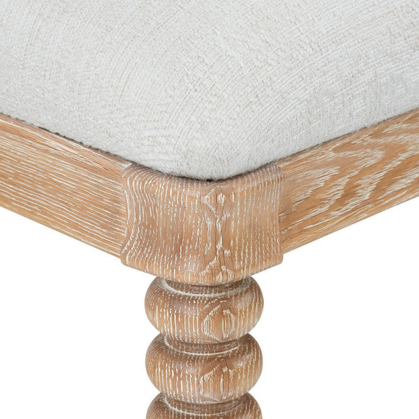 Lawrence Side Chair, Almond-Blue Hand Home